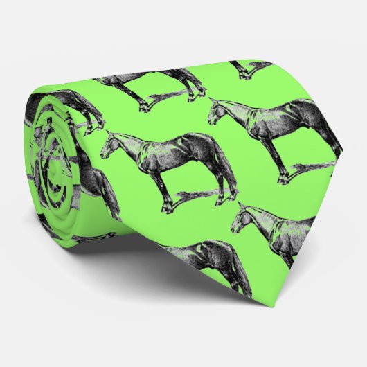 Mijn Derby Stropdas Green (Opgerold)