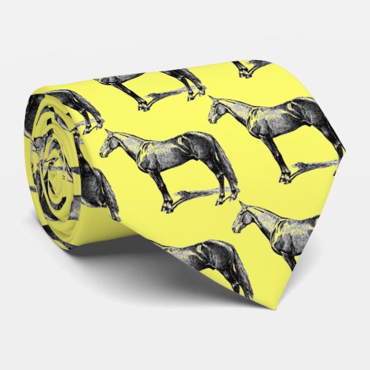 Mijn Derby Stropdas Yellow (Opgerold)