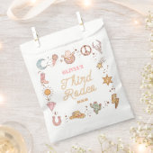 Mijn derde Rodeo Disco Cowgirl 3e verjaardag Bedankzakje (Geknipt)