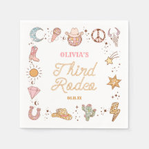 Mijn derde Rodeo Disco Cowgirl 3e verjaardag