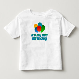 Mijn derde verjaardag kinder shirts