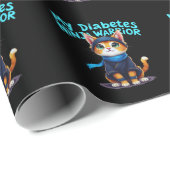 Mijn diabetes Ninja Warrior staan sterk Cadeaupapier (Rol Hoek)