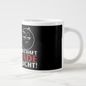 Mijn dialoogbereidheid is nu op! grote koffiekop (Rechts)