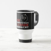 Mijn dialoogbereidheid is nu op! reisbeker (Voorkant rechts)
