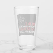 Mijn dialoogbereidheid is nu uitgeput! glas (Achterkant)