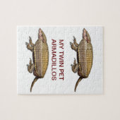 Mijn dichter Armadillo - Cute & Cudly - JA! Legpuzzel (Horizontaal)