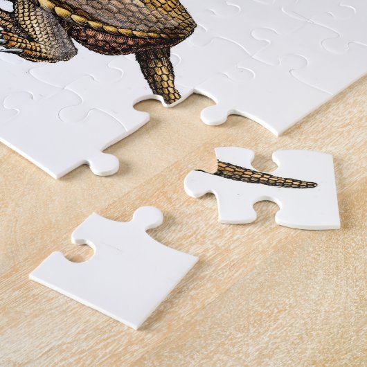 Mijn dichter Armadillo - Cute & Cudly - JA! Legpuzzel (Zijkant)
