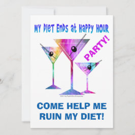Mijn DIEET EINDIGT bij Happy Hour! Kaart