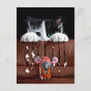 Mijn dierbare muis briefkaart