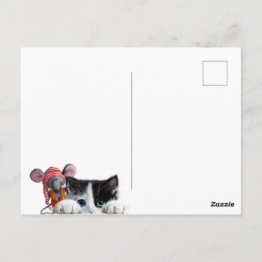 Mijn dierbare muis briefkaart (Achterkant)