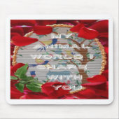 Mijn dierenwereld: prachtig boom- en vogelontwerp muismat (Voorkant)