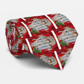 Mijn dierenwereld: prachtig boom- en vogelontwerp stropdas (Opgerold)