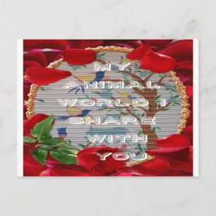 Mijn dierenwereld valentine.png feestdagenkaart