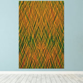 Mijn digitale kunstborstel canvas afdruk (Insitu (Houten vloer))