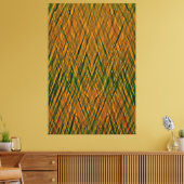 Mijn digitale kunstborstel canvas afdruk (Insitu (Woonkamer))