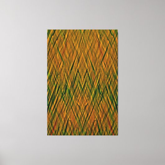 Mijn digitale kunstborstel canvas afdruk (Voorkant)