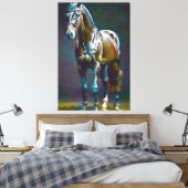 Mijn digitale kunstborstel canvas afdruk (Insitu (Slaapkamer))
