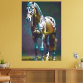 Mijn digitale kunstborstel canvas afdruk (Insitu (Woonkamer))