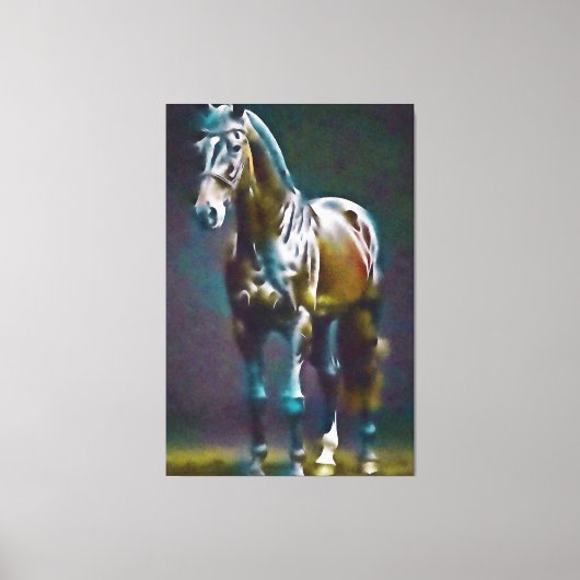Mijn digitale kunstborstel canvas afdruk (Voorkant)