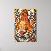 Mijn digitale kunstborstel canvas afdruk (Voorkant)