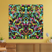 Mijn digitale kunstborstel canvas afdruk (Insitu (Woonkamer))