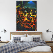 Mijn digitale kunstborstel canvas afdruk (Insitu (Slaapkamer))