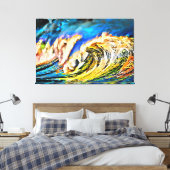 Mijn digitale kunstborstel canvas afdruk (Insitu (Slaapkamer))