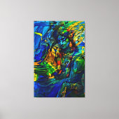 Mijn digitale kunstborstel canvas afdruk (Voorkant)