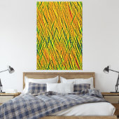 Mijn digitale kunstborstel canvas afdruk (Insitu (Slaapkamer))