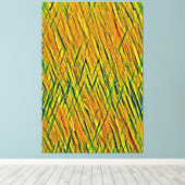 Mijn digitale kunstborstel canvas afdruk (Insitu (Houten vloer))