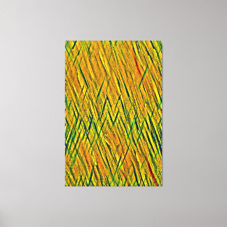 Mijn digitale kunstborstel canvas afdruk