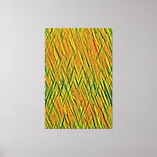 Mijn digitale kunstborstel canvas afdruk (Voorkant)