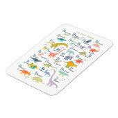 Mijn Dinosaur Alphabet Magneet (Linkerzijde)