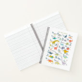 Mijn Dinosaur Alphabet Notitieboek (Binnen)