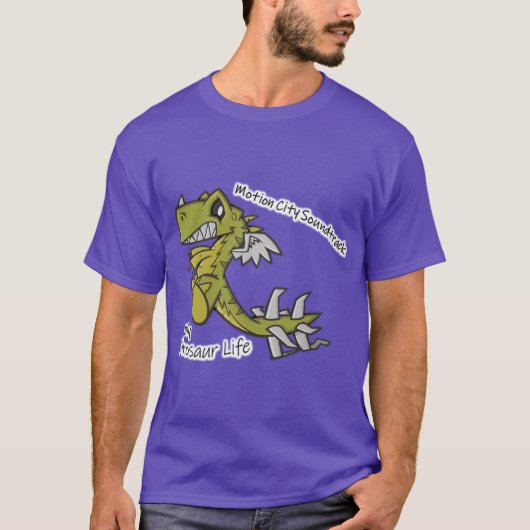 Mijn dinosaurusleven cadeau t-shirt (Voorkant)