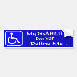 mijn disAbility Bumpersticker