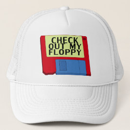 Mijn diskette bekijken trucker pet