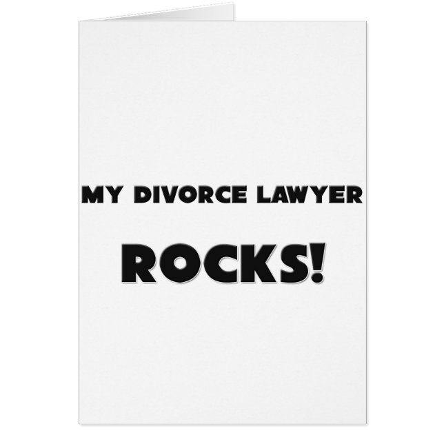 MIJN Divorce Lawyer ROCKS! (Voorkant)