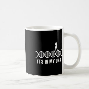 Mijn DNA Biathlon Vingerafdruk Skiën Slogan Schiet Koffiemok