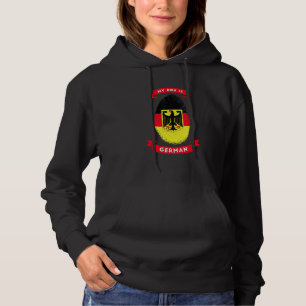 Mijn DNA is de Duitse vlag Vingerprint Nation C Hoodie