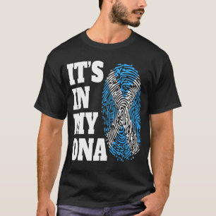 Mijn DNA Scottish Scotland vlag T-shirt