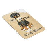 Mijn Doberman Ate Mijn Homework Magneet (Rechterzijde)