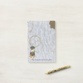 Mijn Doberman Ate mijn Lesson Plan Post-it® Notes (Op bureau)