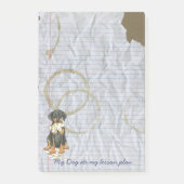 Mijn Doberman Ate mijn Lesson Plan Post-it® Notes (Voorkant)