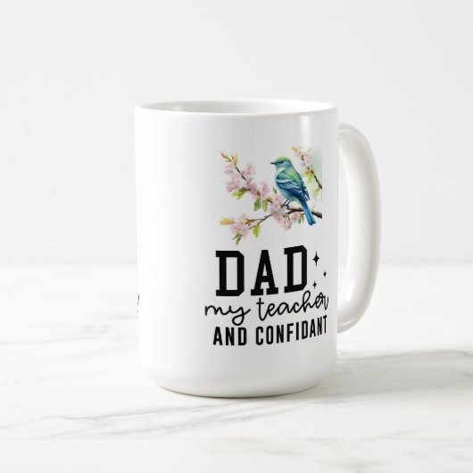 Mijn docent en vertrouweling Mok (Voorkant rechts)