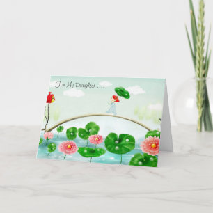 Mijn dochter bedankkaart