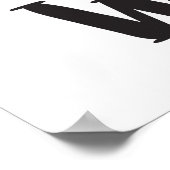 Mijn dochter blijkt precies zoals ik te zijn poster (Hoek)