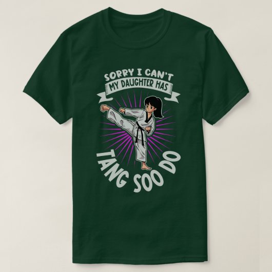 Mijn dochter doet Tang Soo Do T-shirt (Design voorkant)