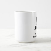 Mijn dochter draagt laarzen koffiemok (Center)