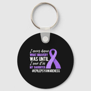 Mijn dochter Epilepsie Krijger Moeder Epilepsie Sleutelhanger